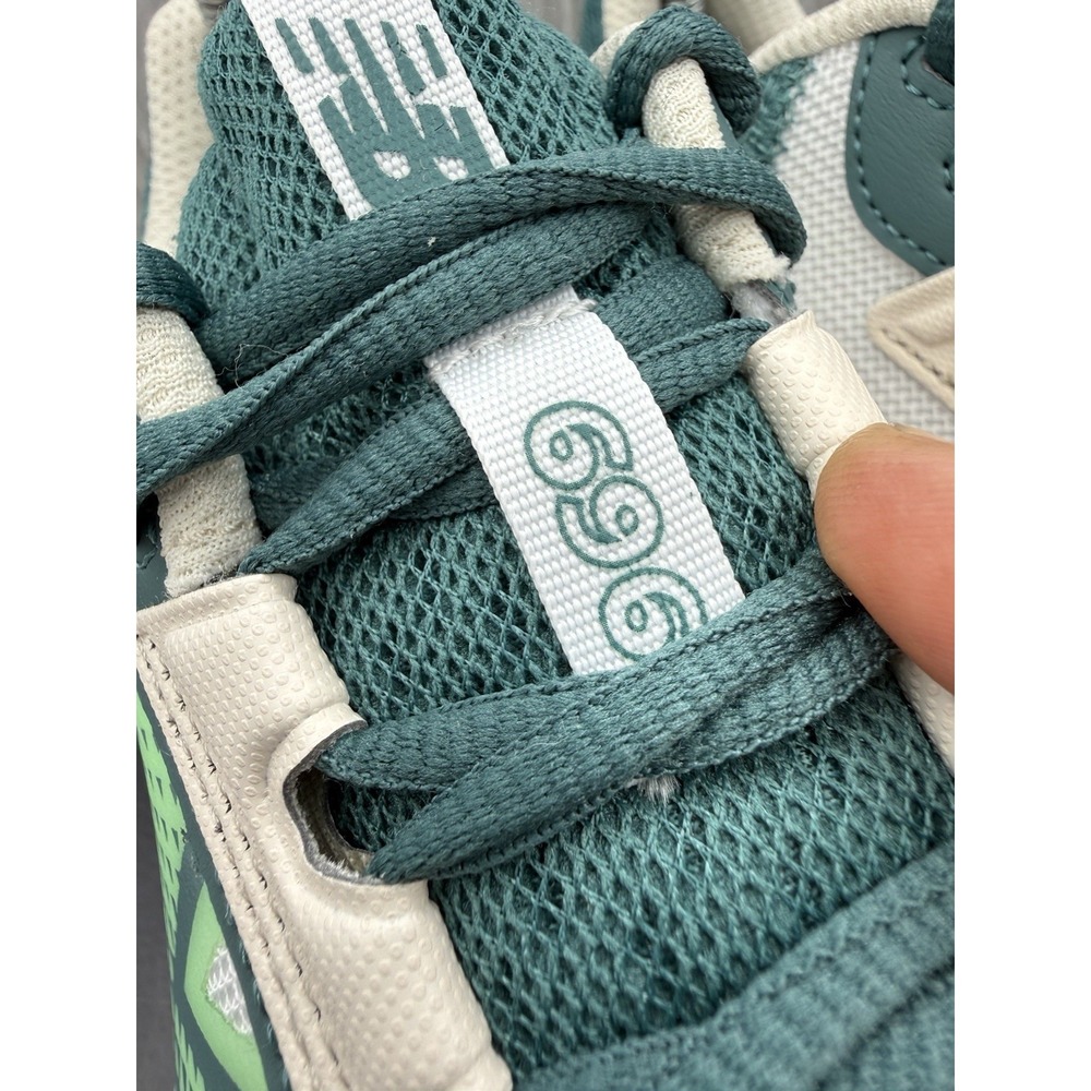 New Balance 696v6 Mens Size 8 White Green Hard Court Tennis Pickleball Shoes - Picture 4 of 12